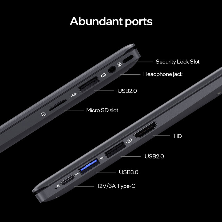 ultimate connectivity and power: the uowamou features a 12v/3a type-c port, usb 3.0, hdmi, and more for all your devices and peripherals