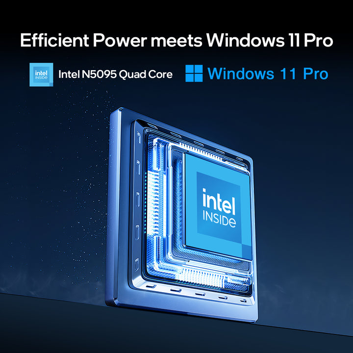 uowamou device powered by the intel celeron n5095 quad-core processor with windows 11 pro